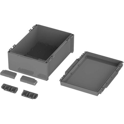 Bopla B 273616 ABS-7024 Boîtier modulaire - IP66/IP68 - Gris graphite Bopla B 273616 ABS-7024 Boîtier modulaire - IP66/IP68 - Gris graphite