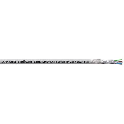 LAPP 2170142/1000 Câble - CAT 7 S/FTP, 4x2x0.13mm², Gris - Câble Réseau LAPP 2170142/1000 Câble - CAT 7 S/FTP, 4x2x0.13mm², Gris - Câble Réseau