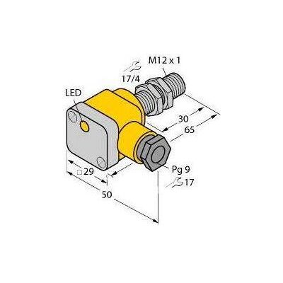 Turck TURC BI2-EG12SK-Y1X Capteur inductif KEMA 02 ATEX 1090X (Capteur), Module électronique Turck TURC BI2-EG12SK-Y1X Capteur inductif KEMA 02 ATEX 1090X (Capteur), Module électronique