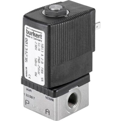 Vanne à commande directe Bürkert 137533 6013 - 2 mm, G 1/4, Acier inoxydable Vanne à commande directe Bürkert 137533 6013 - 2 mm, G 1/4, Acier inoxydable