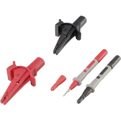 Voltcraft Pointes de mesure MSS-103 Lot de 2, Métrologie, Noir, Rouge Voltcraft Pointes de mesure MSS-103 Lot de 2, Métrologie, Noir, Rouge