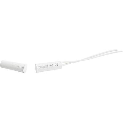 Satel, Protection contre le cambriolage + système d'alarme, K-2 Contact magnétique encastrable blanc 30cm de câble Satel, Protection contre le cambriolage + système d'alarme, K-2 Contact magnétique encastrable blanc 30cm de câble