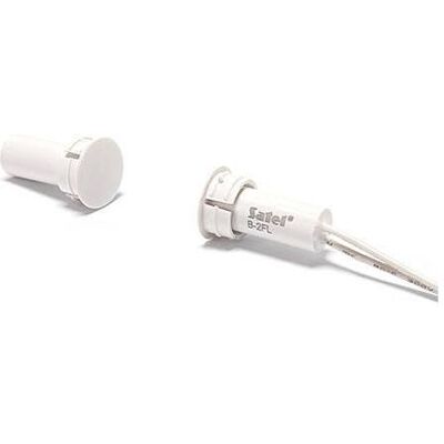 Satel, Protection contre le cambriolage + système d'alarme, B-2FL Einbau-Magnetkontakt weiss Satel, Protection contre le cambriolage + système d'alarme, B-2FL Einbau-Magnetkontakt weiss