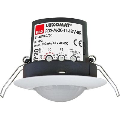 BEG PD2-M-2C-48V - Capteur de mouvement - Portée 12 m / 5 m BEG PD2-M-2C-48V - Capteur de mouvement - Portée 12 m / 5 m
