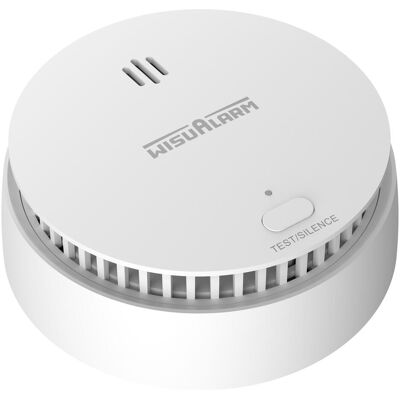 Détecteur de fumée WisuAlarm HY-SA30A - Photoélectrique, Sans fil, 85 dB Détecteur de fumée WisuAlarm HY-SA30A - Photoélectrique, Sans fil, 85 dB