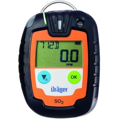 Dräger, Alarme, Détecteur monogaz Safety Pac 6000, Type : SO2 Dräger, Alarme, Détecteur monogaz Safety Pac 6000, Type : SO2