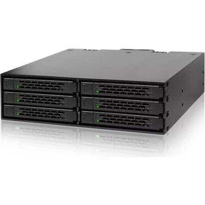 Icy Dock Mb996sp-6sb, Boîtier pour disques durs, Noir Icy Dock Mb996sp-6sb, Boîtier pour disques durs, Noir