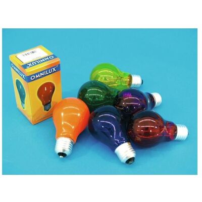 OMNILUX A19 230V/40W E27 Violet - Ampoule OMNILUX A19 230V/40W E27 Violet - Ampoule