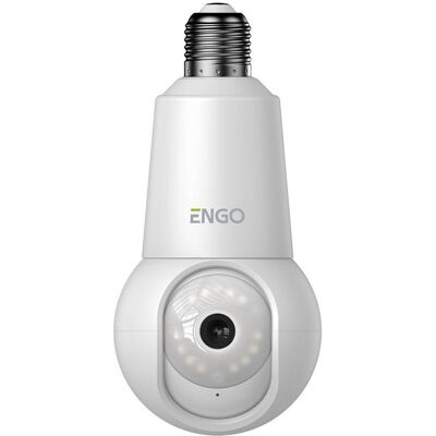 Engo Commandes ECAM-E27 - Caméra connectée Wi-Fi pour ampoule E27, 4 MP, Caméra réseau Engo Commandes ECAM-E27 - Caméra connectée Wi-Fi pour ampoule E27, 4 MP, Caméra réseau