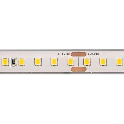 Sigor, Bande LED, 9,6W/m Bande LED PRO 2700K 5m 128 LED/m IP68 24V 1248lm RA90 (Blanc chaud, 500 cm, Intérieur) Sigor, Bande LED, 9,6W/m Bande LED PRO 2700K 5m 128 LED/m IP68 24V 1248lm RA90 (Blanc chaud, 500 cm, Intérieur)