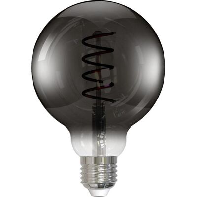 Hama Ampoule, LED-Gloeidraadlamp E27 Sphere G95 Smoke Helder Extra Warm White DIMB. (E27, 100 lm, 1x) Hama Ampoule, LED-Gloeidraadlamp E27 Sphere G95 Smoke Helder Extra Warm White DIMB. (E27, 100 lm, 1x)