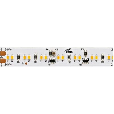 Sigor, Bande LED, Bande LED 8,6W/m dimmable-to-warm 2700-2300K 5m 224 LED/m IP20 24V 570lm RA90 (Blanc chaud, 500 cm, Intérieur) Sigor, Bande LED, Bande LED 8,6W/m dimmable-to-warm 2700-2300K 5m 224 LED/m IP20 24V 570lm RA90 (Blanc chaud, 500 cm, Intérieur)
