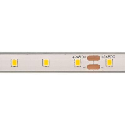 Sigor, Bande LED, 4,8W/m Bande LED PRO 2700K 5m 64 LED/m IP68 24V 648lm RA90 (Blanc chaud, 500 cm, Extérieur) Sigor, Bande LED, 4,8W/m Bande LED PRO 2700K 5m 64 LED/m IP68 24V 648lm RA90 (Blanc chaud, 500 cm, Extérieur)