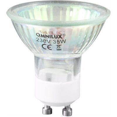 Omnilux GU-10 230V/50W 1500h 25° jaune, Technique d'éclairage : ampoule Omnilux GU-10 230V/50W 1500h 25° jaune, Technique d'éclairage : ampoule