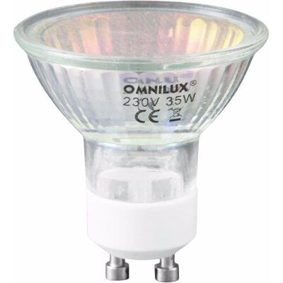 Omnilux GU-10 230V/50W 1500h 25° vert, Technique d'éclairage : ampoule Omnilux GU-10 230V/50W 1500h 25° vert, Technique d'éclairage : ampoule