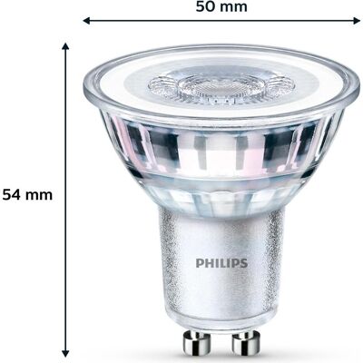 Philips Ampoule, LEDClassic 50W CW 36D ND 2CT/8 EC (GU10, 390 lm, 2x) Philips Ampoule, LEDClassic 50W CW 36D ND 2CT/8 EC (GU10, 390 lm, 2x)