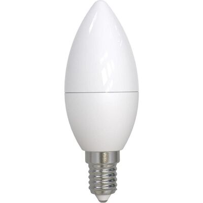 Hama Ampoule, Ledlamp E14 470LM Vervangt 40W Kaars C37 Mat Neutraal White Dimmable (E14, 470 lm, 1x) Hama Ampoule, Ledlamp E14 470LM Vervangt 40W Kaars C37 Mat Neutraal White Dimmable (E14, 470 lm, 1x)