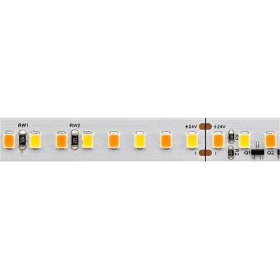 Sigor, Bande LED, Bande LED 10W/m dimmable-to-warm 3000-1800K 5m 168LED/m IP20 24V 1104lm Ra90 (Blanc chaud, 500 cm, Intérieur) Sigor, Bande LED, Bande LED 10W/m dimmable-to-warm 3000-1800K 5m 168LED/m IP20 24V 1104lm Ra90 (Blanc chaud, 500 cm, Intérieur)