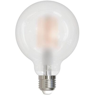 Hama Ampoule, LED-Gloeidraadlamp E27 1521LM Verv 100W Sphere G95 Mat Warm White DIMB. (E27, 1521 lm, 1x) Hama Ampoule, LED-Gloeidraadlamp E27 1521LM Verv 100W Sphere G95 Mat Warm White DIMB. (E27, 1521 lm, 1x)
