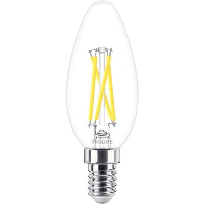 Philips Professional, Ampoule, MST LEDcandle 2,5-25W/927 E14 claire bougie 250lm DIMTONE D,3kWh/1000h (E14, 340 lm, 1x) Philips Professional, Ampoule, MST LEDcandle 2,5-25W/927 E14 claire bougie 250lm DIMTONE D,3kWh/1000h (E14, 340 lm, 1x)