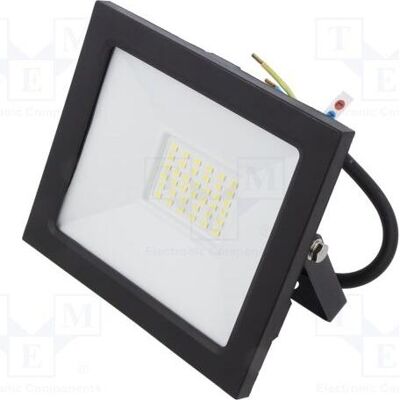 GTV Projecteur LED Projecteur 30W, 2400lm IP65, 120, 6400K, noir GT-GCX30W-64 (30 W, LED), Éclairage de scène, Noir GTV Projecteur LED Projecteur 30W, 2400lm IP65, 120, 6400K, noir GT-GCX30W-64 (30 W, LED), Éclairage de scène, Noir