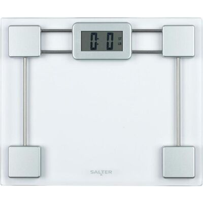 Salter, Pèse-personne, 9081 SV3RFTE Échelle de salle de bain électronique en verre (150 kg) Salter, Pèse-personne, 9081 SV3RFTE Échelle de salle de bain électronique en verre (150 kg)