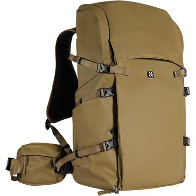 K&F Concept Outdoor Backpack 40L Star Wander 05 (Champagne) (Sac à dos photo, 40 l), Housse pour appareil photo, Beige K&F Concept Outdoor Backpack 40L Star Wander 05 (Champagne) (Sac à dos photo, 40 l), Housse pour appareil photo, Beige