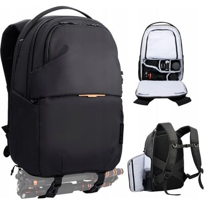 K&F Concept Sac à dos photo Foto 25 l, imperméable, pour appareil photo, ordinateur portable et drone, K&f / (Sac à dos photo, 25 l), Housse pour appareil photo, Noir K&F Concept Sac à dos photo Foto 25 l, imperméable, pour appareil photo, ordinateur portable et drone, K&f / (Sac à dos photo, 25 l), Housse pour appareil photo, Noir