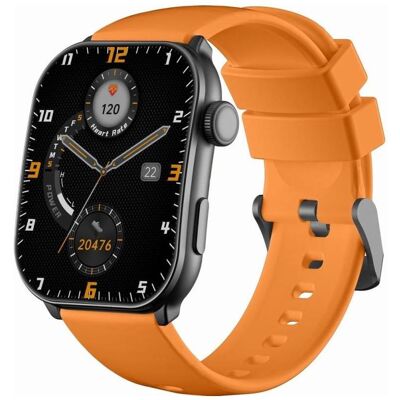 Gravity Smartwatch Męski GT28-2 Pasek + Bransoleta Pomarańczowo Czarny (40 mm, sans carte SIM), Montre connectée Gravity Smartwatch Męski GT28-2 Pasek + Bransoleta Pomarańczowo Czarny (40 mm, sans carte SIM), Montre connectée