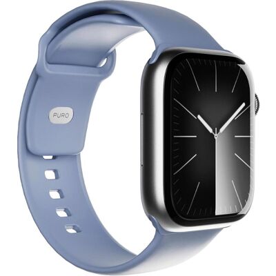 Puro "ICON" Apple Watch Armband 38-40-41-42mm (Silicone), Sangles de montre, Bleu Puro "ICON" Apple Watch Armband 38-40-41-42mm (Silicone), Sangles de montre, Bleu