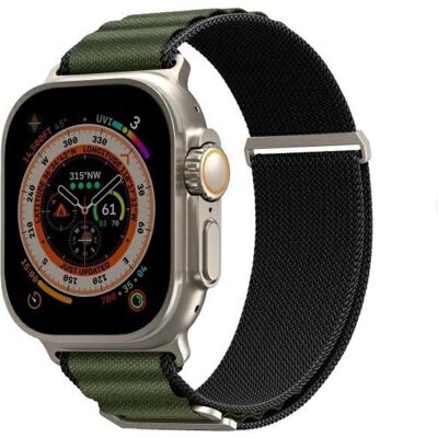 Skinarma Band Kobu Apple Watch Ultra 49/45/44mm olive (44 mm, 45 mm, 49 mm, Plastique, Silicone, Titane), Sangles de montre, Vert Skinarma Band Kobu Apple Watch Ultra 49/45/44mm olive (44 mm, 45 mm, 49 mm, Plastique, Silicone, Titane), Sangles de montre, Vert
