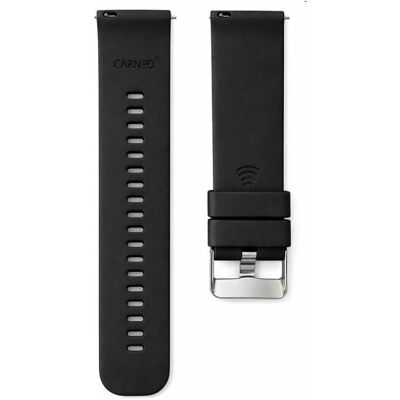 Carneo 8588010359285 (Silicone), Sangles de montre, Noir Carneo 8588010359285 (Silicone), Sangles de montre, Noir