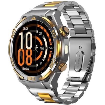 Blackview W90 Pro (Montre connectée - 1.43" - Appels Bluetooth) Argent (48.60 mm), Montre connectée Blackview W90 Pro (Montre connectée - 1.43" - Appels Bluetooth) Argent (48.60 mm), Montre connectée