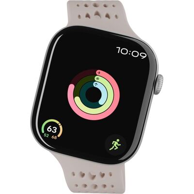 Decoded Armband Ares O Apple Watch 38–42 mm Silikon (Silicone), Sangles de montre, Beige Decoded Armband Ares O Apple Watch 38–42 mm Silikon (Silicone), Sangles de montre, Beige