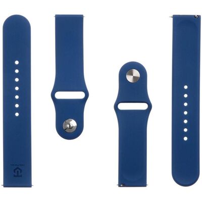 Source 22mm Silicone Watch Strap and Watch Band (Silicone), Sangles de montre, Bleu Source 22mm Silicone Watch Strap and Watch Band (Silicone), Sangles de montre, Bleu