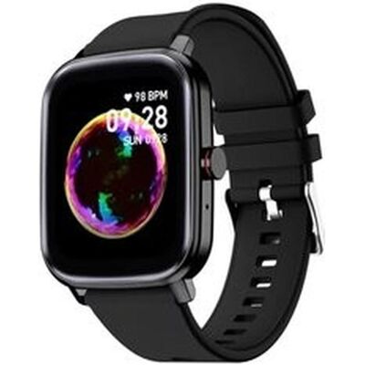 Smarty Smartwatch Schwarz SW098A, Bluetooth, Herzfrequenzmesser (42 mm), Montre connectée Smarty Smartwatch Schwarz SW098A, Bluetooth, Herzfrequenzmesser (42 mm), Montre connectée