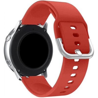 iLike Strap TYS smart watch band universal 22mm (22 mm, Silicone), Sangles de montre, Rouge iLike Strap TYS smart watch band universal 22mm (22 mm, Silicone), Sangles de montre, Rouge