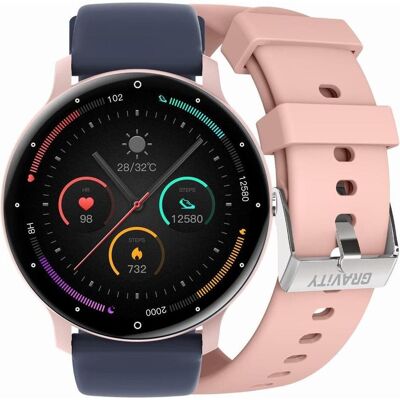 Gravity GT1-7 PRO Smartwatch (sans carte SIM), Montre connectée Gravity GT1-7 PRO Smartwatch (sans carte SIM), Montre connectée