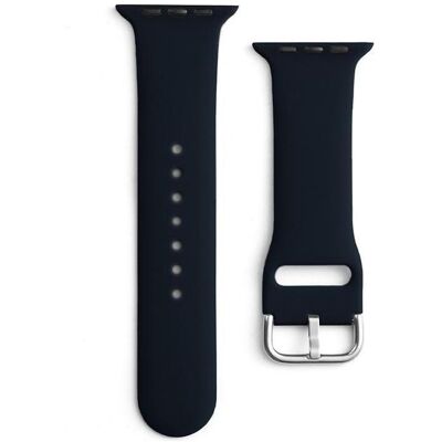 iLike Strap APS Silicone Watch Band 8/7/6/5/4/3/2 / SE (41/40 / 38mm) Strap Watchband (38 mm, 40 mm, 41 mm, Métallique, Silicone), Sangles de montre, Noir iLike Strap APS Silicone Watch Band 8/7/6/5/4/3/2 / SE (41/40 / 38mm) Strap Watchband (38 mm, 40 mm, 41 mm, Métallique, Silicone), Sangles de montre, Noir