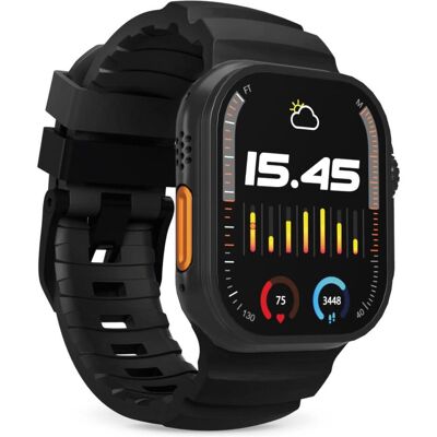 Puro IncARMORInc Ersatzarmband für Apple Watch 42-49mm (Silicone), Sangles de montre, Noir Puro IncARMORInc Ersatzarmband für Apple Watch 42-49mm (Silicone), Sangles de montre, Noir