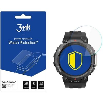 3MK Watch Protection FlexibleGlass Lite do Amazfit T-Rex 2, Film de protection pour smartwatch, Transparent 3MK Watch Protection FlexibleGlass Lite do Amazfit T-Rex 2, Film de protection pour smartwatch, Transparent