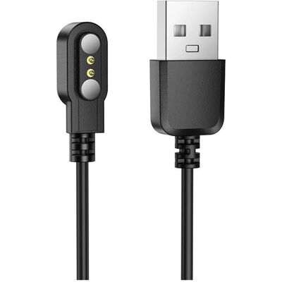 Hoco Cable smartwatch charging cable Y26 / Y27 0,6 m black, Montre connectée : accessoires, Noir Hoco Cable smartwatch charging cable Y26 / Y27 0,6 m black, Montre connectée : accessoires, Noir
