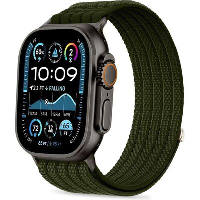 Tech-Protect BRACELET EN NYLON SPORT POUR APPLE WATCH 8 / 9 / 10 / 11 / SE / ULTRA (44 / 45 / 46 / 49 MM) VERT (44 mm, 45 mm, 46 mm, 49 mm, Nylon), Sangles de montre, Vert Tech-Protect BRACELET EN NYLON SPORT POUR APPLE WATCH 8 / 9 / 10 / 11 / SE / ULTRA (44 / 45 / 46 / 49 MM) VERT (44 mm, 45 mm, 46 mm, 49 mm, Nylon), Sangles de montre, Vert