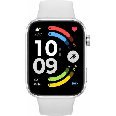 Xiaomi Redmi Watch 6 Active Argent mat, BHR09CXGL (46 mm, sans carte SIM), Montre connectée Xiaomi Redmi Watch 6 Active Argent mat, BHR09CXGL (46 mm, sans carte SIM), Montre connectée