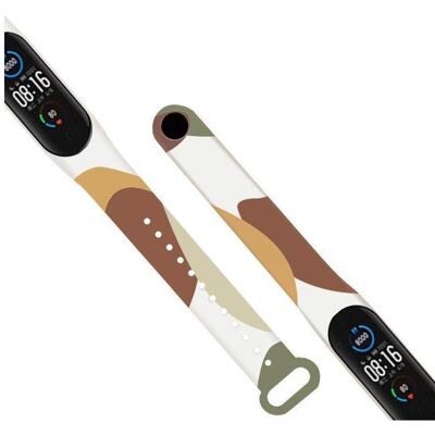 Hurtel Bracelet Moro pour Xiaomi Mi Band 4 / Mi Band 3 Bracelet Silicone Montre Camo (13) (Matières plastiques), Sangles de montre, Noir Hurtel Bracelet Moro pour Xiaomi Mi Band 4 / Mi Band 3 Bracelet Silicone Montre Camo (13) (Matières plastiques), Sangles de montre, Noir