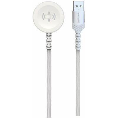 Swissten Chargeur magnétique sans fil pour Apple Watch Métal, USB-A 1.2 M Blanc, Montre connectée : accessoires, Blanc Swissten Chargeur magnétique sans fil pour Apple Watch Métal, USB-A 1.2 M Blanc, Montre connectée : accessoires, Blanc