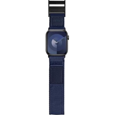 Laut CHAMPS SPORT Blue Nylon Band Apple Watch 42/44/45/49 (42 mm, Nylon), Sangles de montre, Bleu Laut CHAMPS SPORT Blue Nylon Band Apple Watch 42/44/45/49 (42 mm, Nylon), Sangles de montre, Bleu