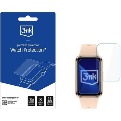 3MK - Watch Protection ARC (3 pack) - Huawei Band 11 - Clear, Film de protection pour smartwatch, Transparent 3MK - Watch Protection ARC (3 pack) - Huawei Band 11 - Clear, Film de protection pour smartwatch, Transparent