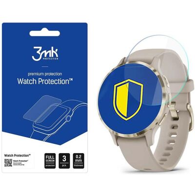 3MK Folia ARC Watch Garmin Venu 3s Folia plein écran, Film de protection pour smartwatch, Transparent 3MK Folia ARC Watch Garmin Venu 3s Folia plein écran, Film de protection pour smartwatch, Transparent