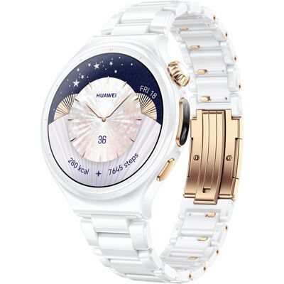 Huawei Watch 6 Pro Ceramic Edition 43 mm Leib-L29C 55020KFX (43 mm, 4G), Montre connectée Huawei Watch 6 Pro Ceramic Edition 43 mm Leib-L29C 55020KFX (43 mm, 4G), Montre connectée